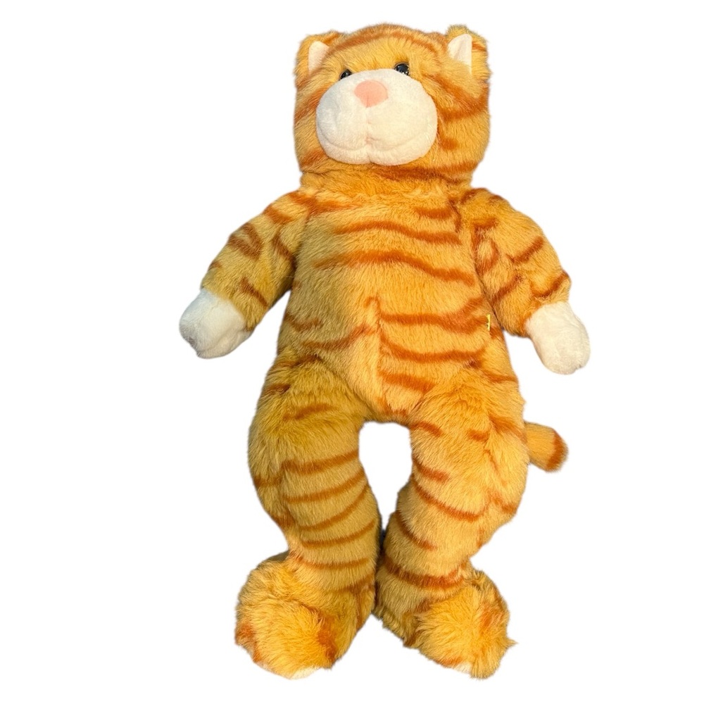 Build-A-Bear Orange and White Striped Cat Plush - Picture 2 of 5
